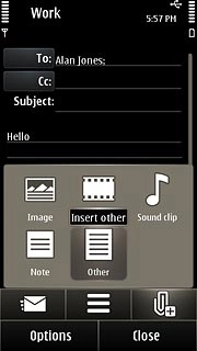 If you select Other:Go to the required folder.