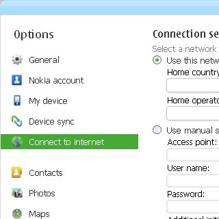 Select Connect to internet.