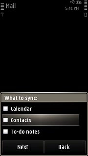 If you turned on Contacts: