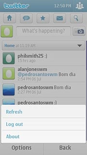 Press Refresh.You can find the status of your friends next to their names.