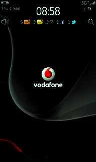 The battery icon shows the remaining battery power. The bigger the coloured section of the icon, the more power.Further information: Charge the battery