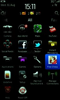 Press the application you've just downloaded.Follow the instructions on the display to use the application.