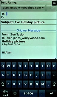 Press To.Key in the first letters of the required contact.Matching contacts are displayed.
