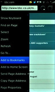 Press Add to Bookmark.