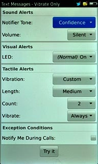 Press Notifier Tone.