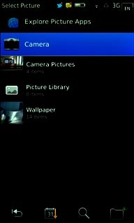 If you select Camera: