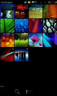 If you select a folder:Press the required picture.