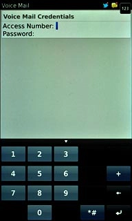 Press Access Number and press Delete to delete the current number, if required.Key in +61414121121 