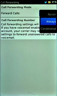 Press one of the following options:Always, go to 2a.