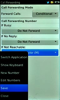 Press Save.The request is sent.