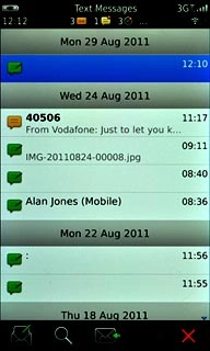 Press the new message icon.