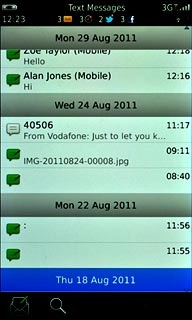 Press the new message icon.