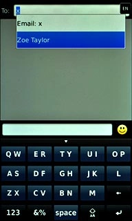 Press the required contact.