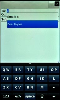 Press the required contact.