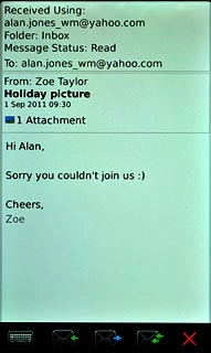 Press the delete icon.