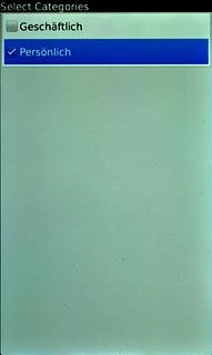 When the box next to the category is ticked (V), it's selected.