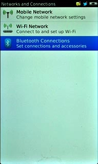 Press Bluetooth Connections.
