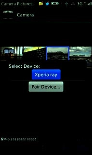 Press the required device or Pair Device....