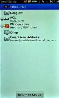 Press the required provider.