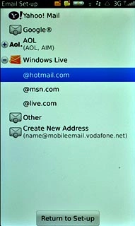 Press the required domain.