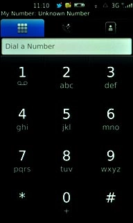 Press and hold the required number key to make a call.