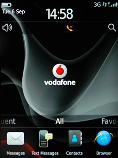The missed calls icon shows that you've one or more missed calls.Further information:Make a callAnswer a call