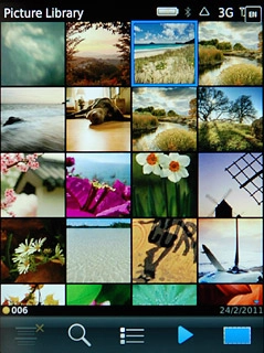 Press and hold the required file until a pop-up menu is displayed.