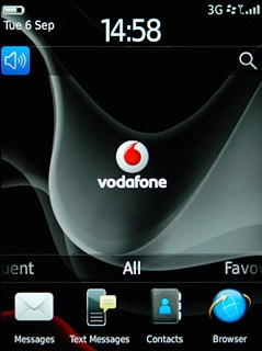 Press the profile icon.