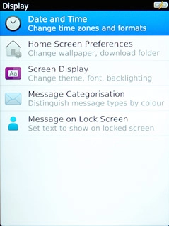 Press Date and Time.