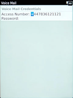 Press Access Number and press Delete to delete the current number, if required.Key in +61414121121 