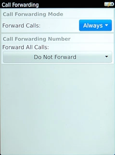 Press Forward All Calls.