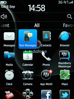 Press Text Messages.