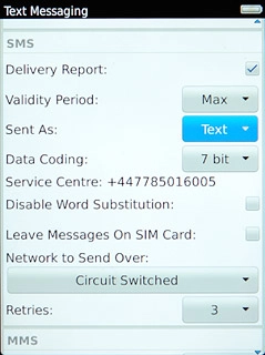 Press Service Centre and key in +61415011501