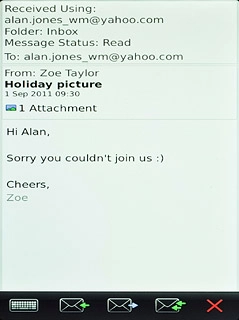 Press the forward icon.