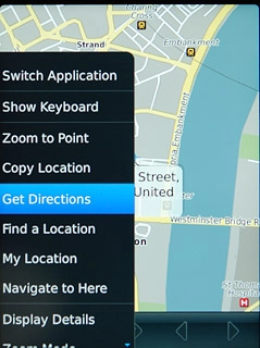 Press Get Directions.
