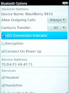 When the box next to the menu item is ticked (V), the function is turned on.