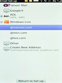 Press the required domain.