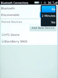 Press No, 2 Minutes or Yes.