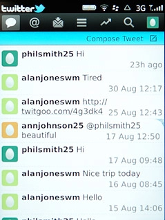 Press Compose Tweet.