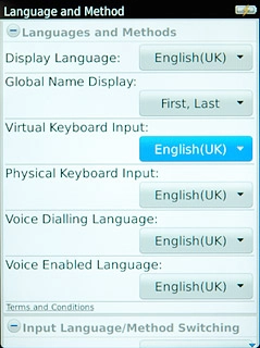 Press Virtual Keyboard Input.