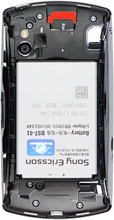 Slide the memory card into the holder.