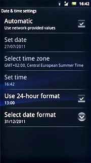 When the box next to the menu item is ticked (V), the function is turned on.