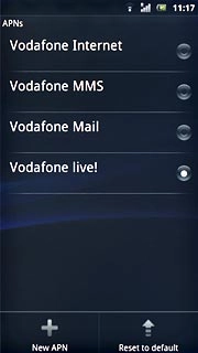Press New APN.