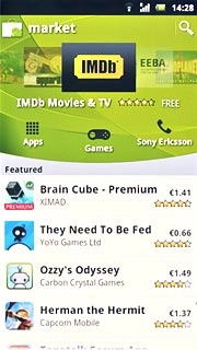 To search by category:Press Apps or Games.