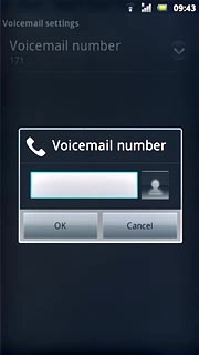 Key in +61414121121 and press OK.