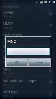 Key in 03 and press OK.