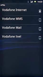 When the field next to the data connection is marked, it's activated.