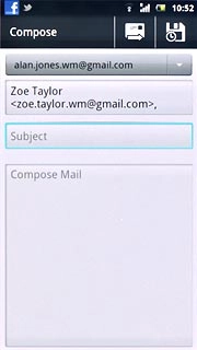 Press Subject and key in the required subject.