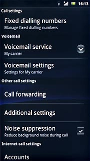 Press Additional settings.