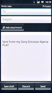 Press To.Key in the first letters of the required contact.Matching contacts are displayed.